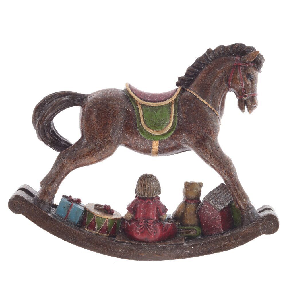 GAEM Фигурка декоративная "Лошадка-качалка, L49 W12 H40 см