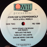 John Kay & Steppenwolf ‎– Rock & Roll Rebels (США 1987г.) Т