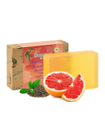 Мыло Sangam Herbals с глицерином Грейпфрут и Зеленый чай Grapefruit and Green Tea 100 г