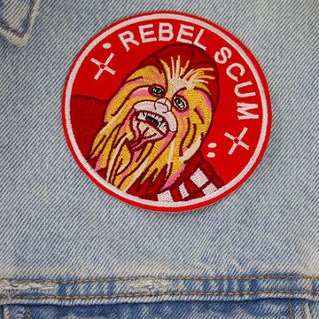 Нашивка на рюкзак и на одежду. Rebel scum