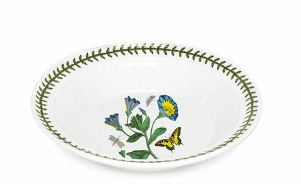 Portmeirion - Тарелка Ботанический сад глубиной 21,5см Вьюнок / артикул   BG05252-B  / GTIN 00795197