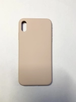 Чехол-накладка FaisON Silicone Case для Apple iPhone  XS Max (розовый песок)