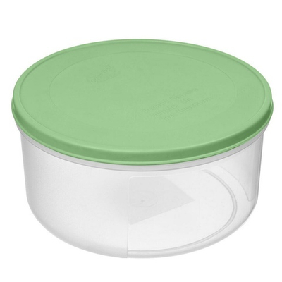 Контейнер для продуктов 0,15л "Verona" круглый (зеленый)
