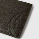 Кардхолдер Ymkashix Грубая кожа темно-зеленый