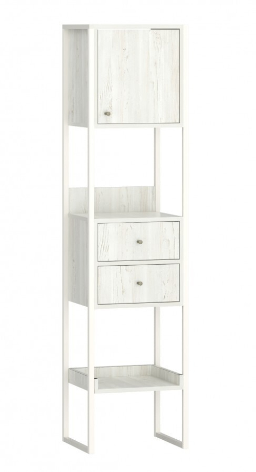 Берген-3 Стеллаж  (ВИНТЕРБЕРГ / Белый) ИВАРУ