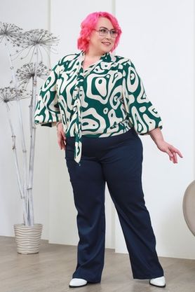 Цена на Блузка-4849 больших размеров