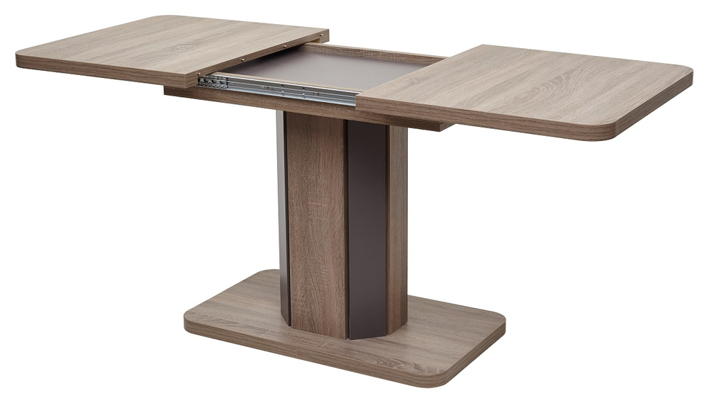 Стол М-City DISAUR Сторк (Stork) Дуб Канзас, Вольфрам 120
