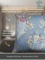 Подушка пухоперовая 30% пух 68*68