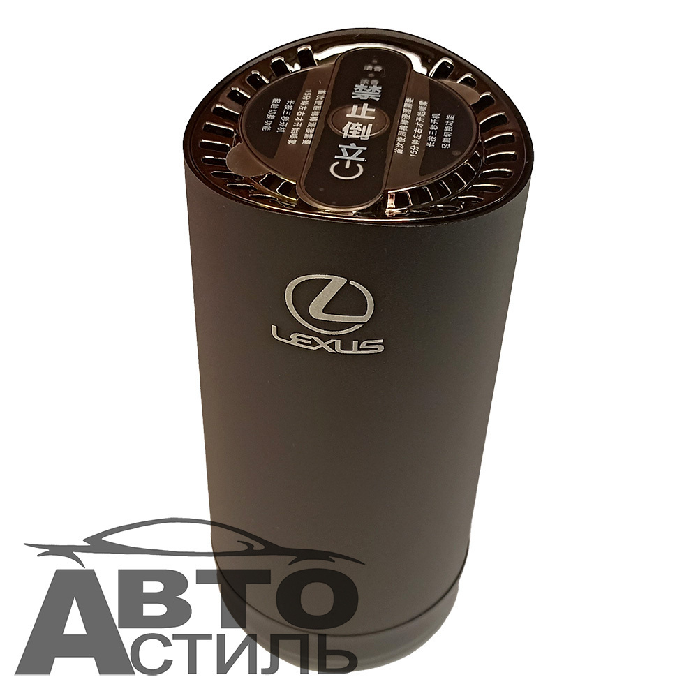 Ароматизатор-игрушка -подстаканник- Бочонок -(жидк)- YC-20LX LEXUS черный (+шнур)