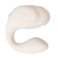 Вибратор с вакуумной стимуляцией BeYourLover Tilly Squeeze Me Touch Responsive Wearable Suction & Tapping Vibrator CA594B