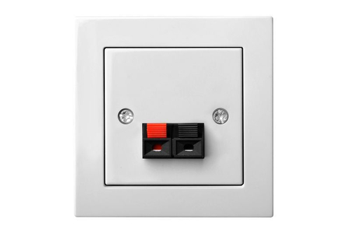 Аудио розетка Одноместная Белая LIREGUS EPSILON