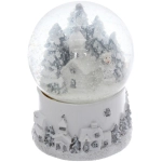 Сувенир Снежный шар «Новогодние пейзажи» 6.5*6.5*10 см (с подсветкой), микс