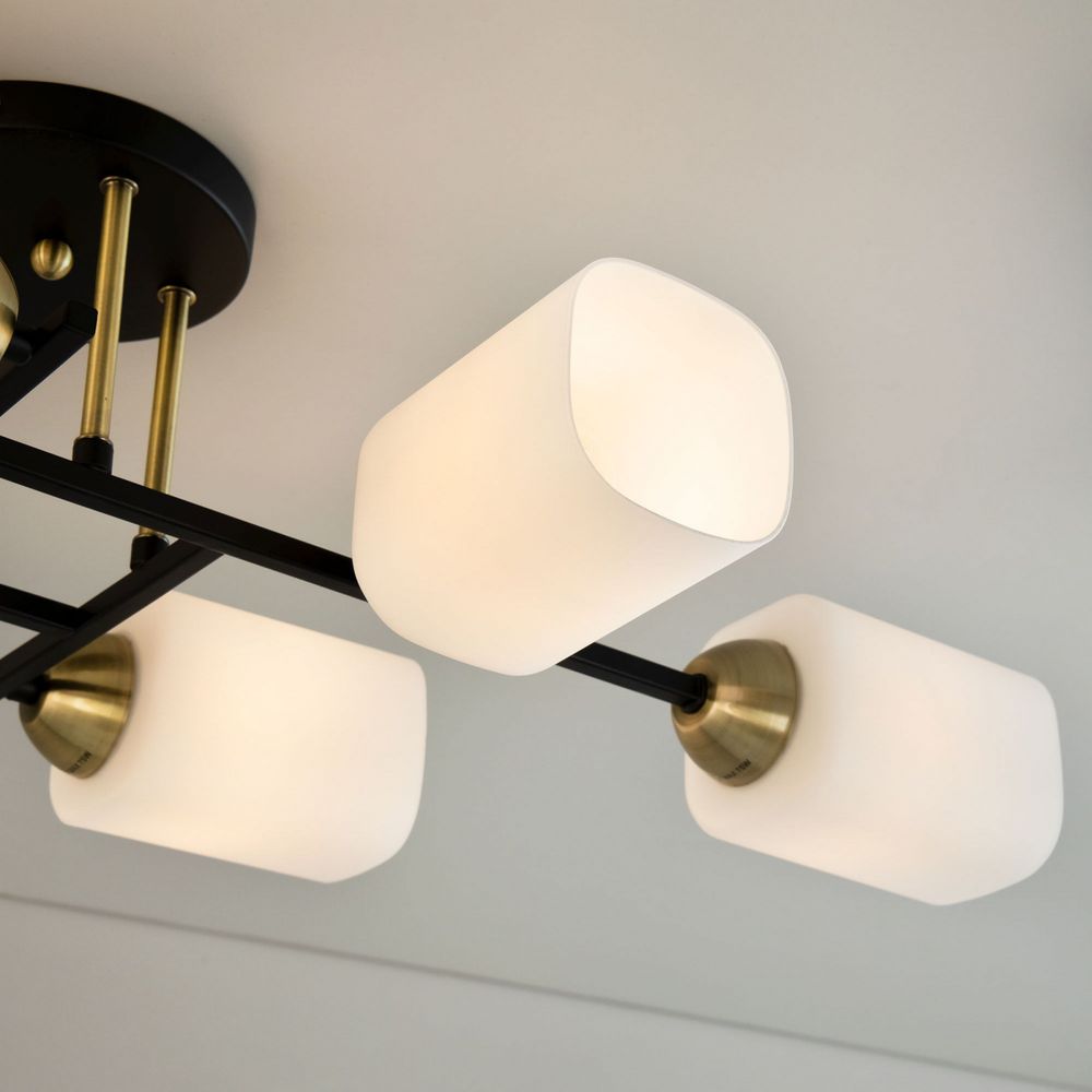 Citilux Генри CL130265 Люстра потолочная Чёрная