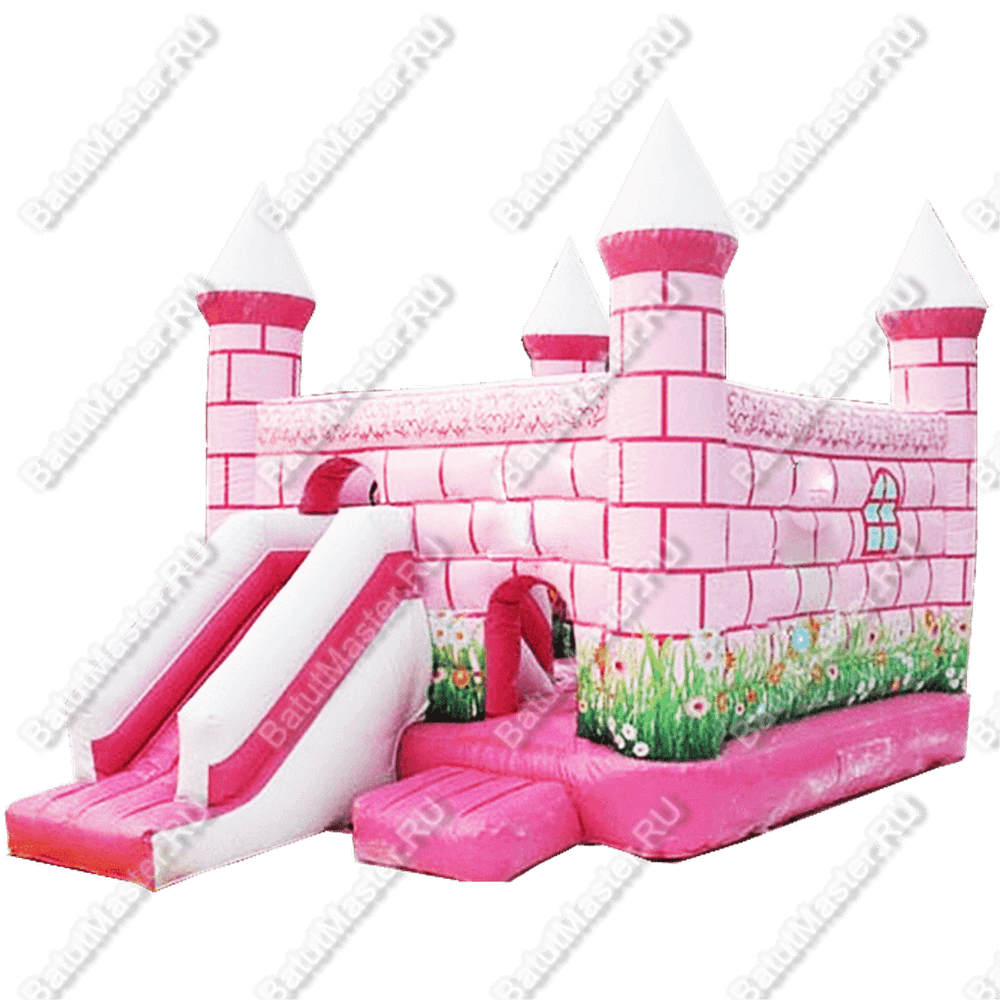Коммерческий надувной батут "Замок принцессы"