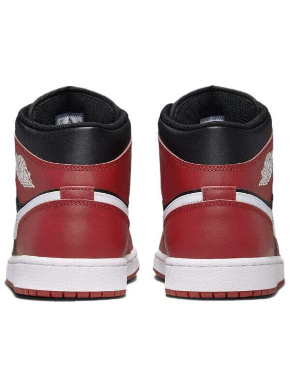 Кроссовки Jordan 1 Mid 'Gym Red Black White'