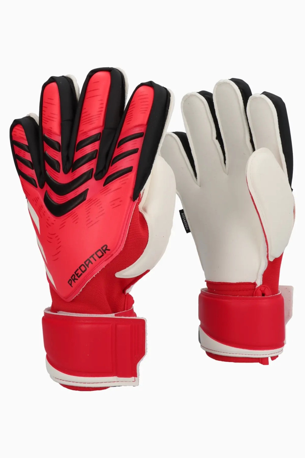 Вратарские перчатки adidas Predator Match Fingersave - красный