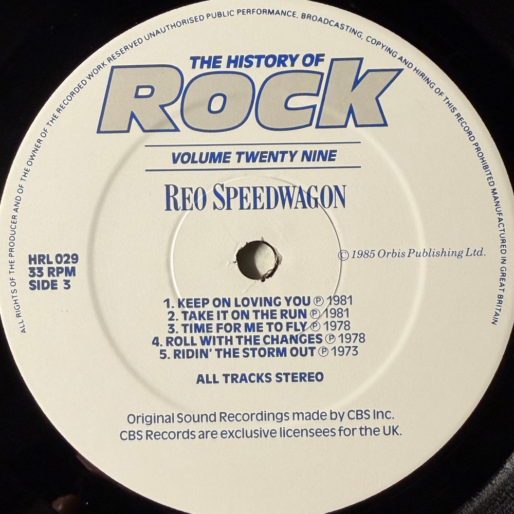 Сборник History Of Rock 29 2LP (Англия 1985г.)