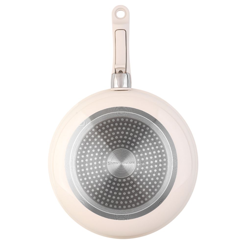 Набор посуды для приготовления со съемной ручкой Smart Ceramic, 7 предметов, цвета топленого молока