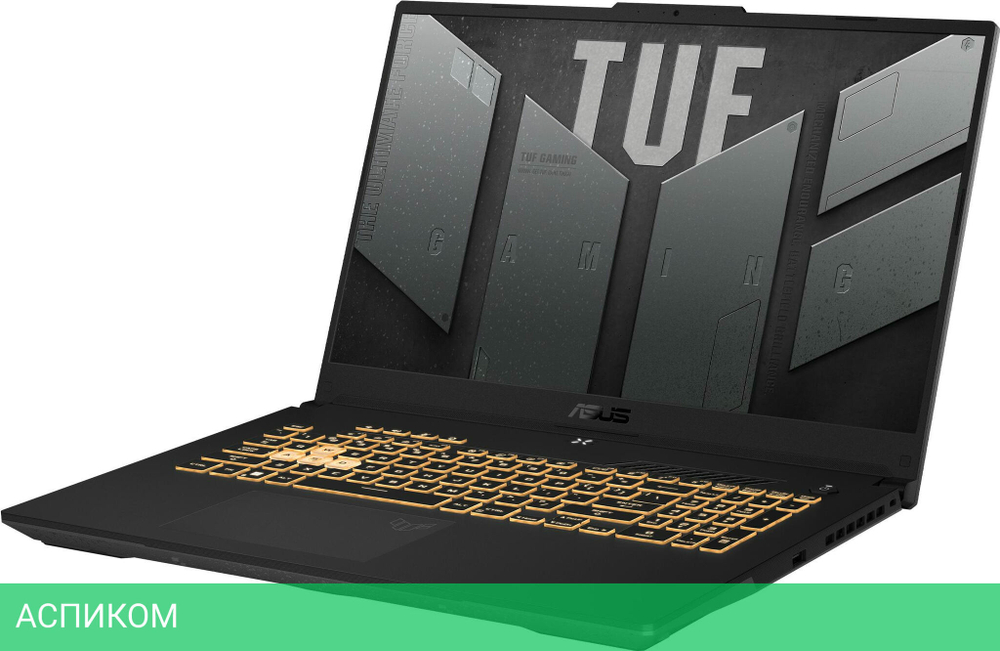 Ноутбук ASUS TUF Gaming FX707Z FX707ZC4-HX014 Mecha Gray (90NR0GX1-M000K0)