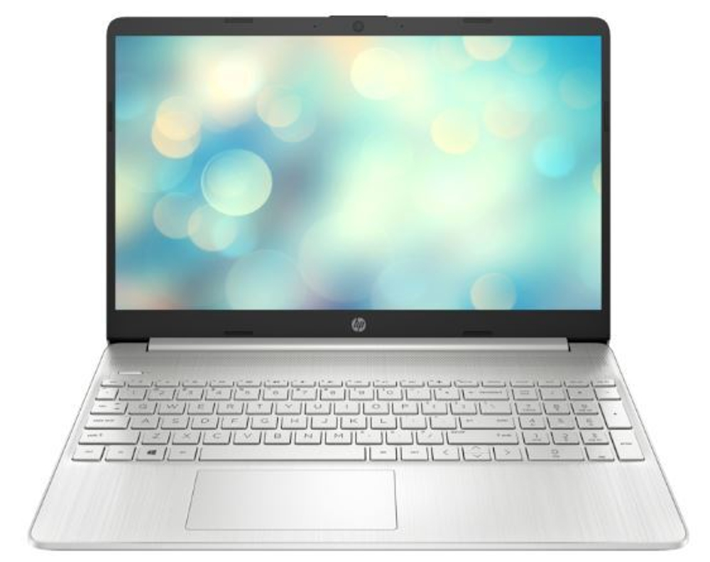 Ноутбук  HP 15s-fq5066tu 15.6 ", Core i5, 8 Гб RAM, 512 Гб SSD, Iris Xe Graphics, Серебристый