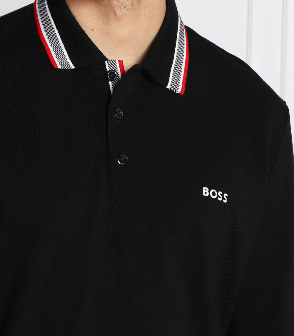 поло plisy BOSS GREEN - черный(50469108)