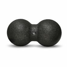 Шар массажный сдвоенный 24 х 12 см черный