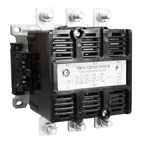 Пускатель магнитный ПМ12-125100 УХЛ4 В 220В КЗЭ