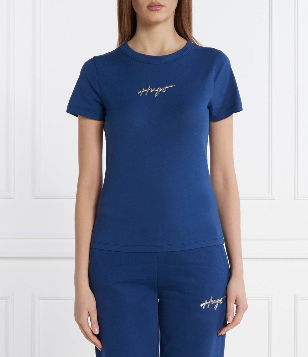 Футболка Classic Tee_4 HUGO - темно-синий(50508289)