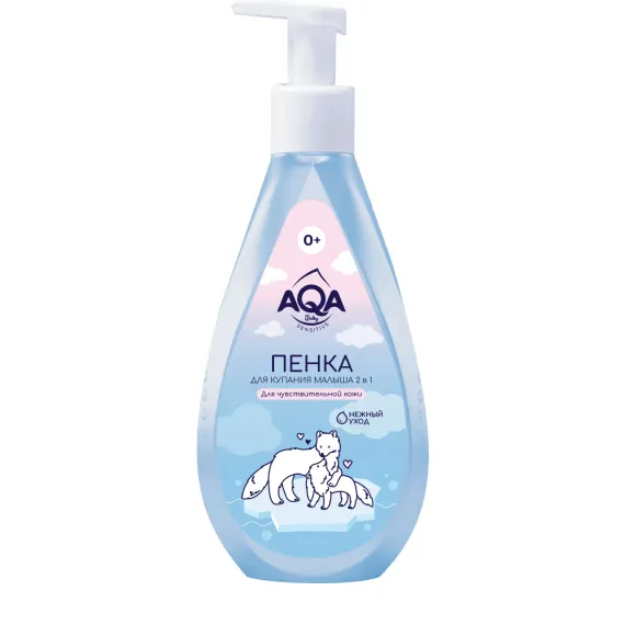 Пена AQA baby Нежный уход 250 мл