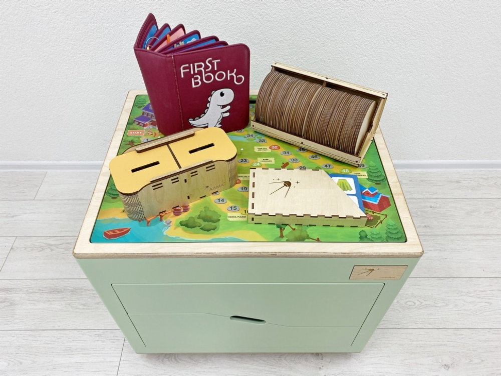 Профессиональный комплект для кружков английского языка Мобильный куб English Buddy