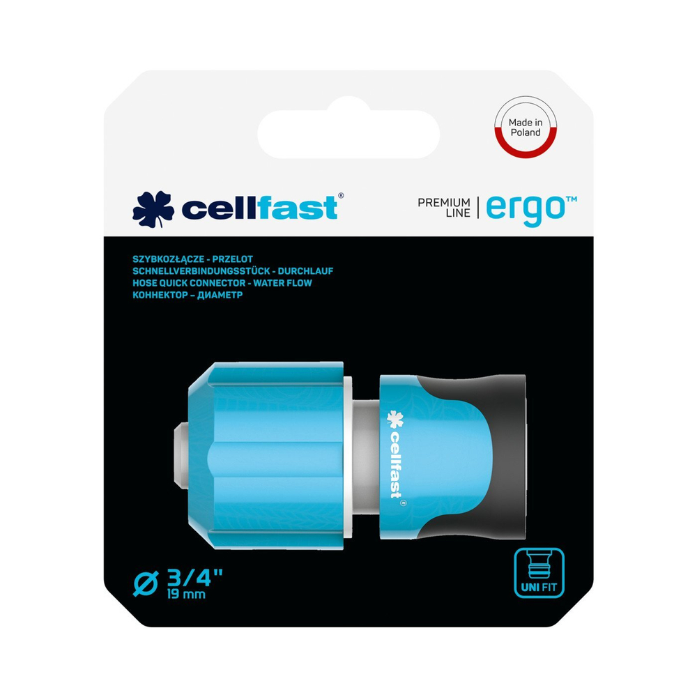 Коннектор CELLFAST ERGOLINE 3/4"