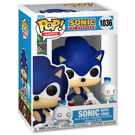 Фигурка Funko POP! Games Sonic the Hedgehog Sonic w/Chao (1036) 80309