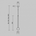 Подвесной светильник Maytoni Bubble dream MOD383PL-L4BS3K