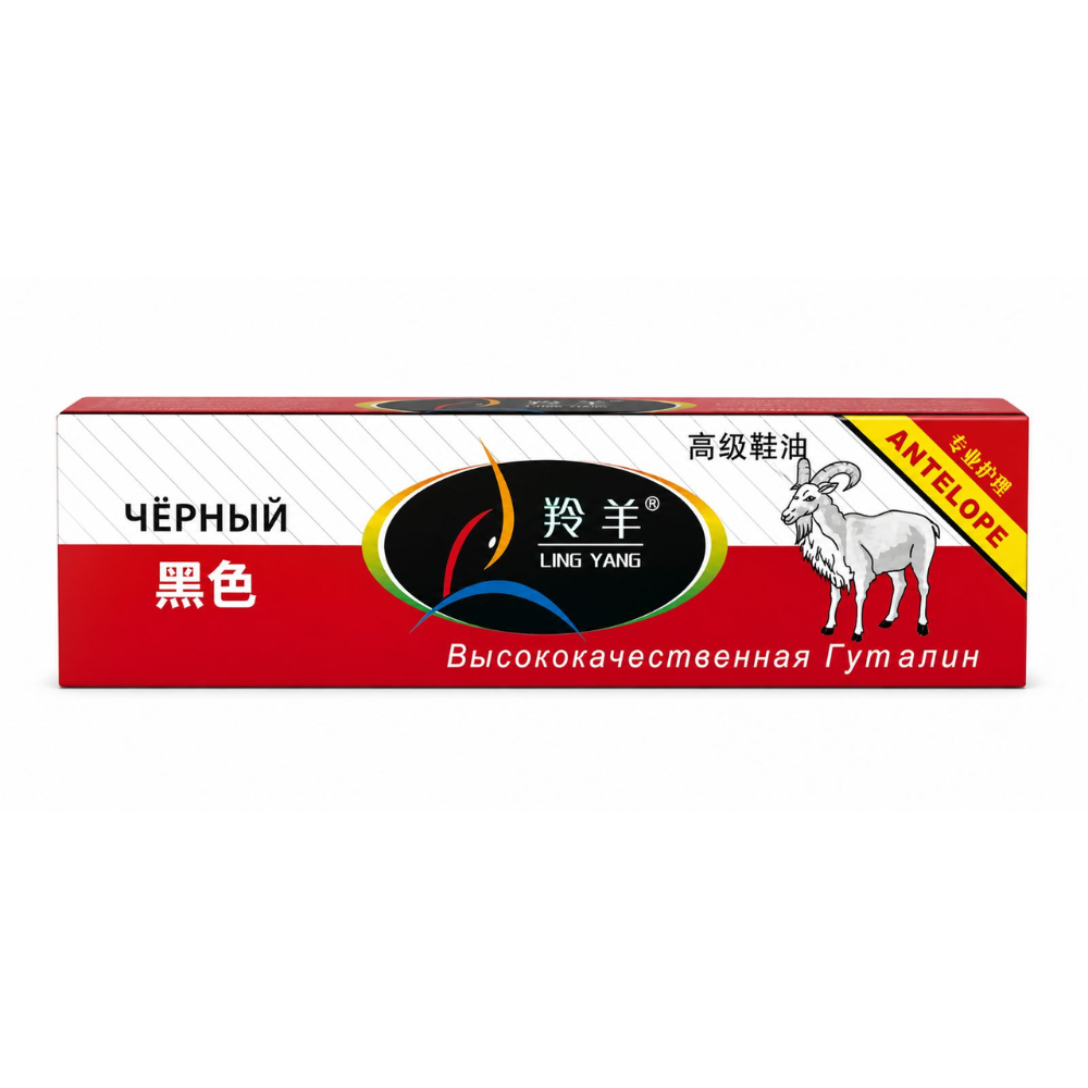 Крем для обуви Antelope черный 30 гр