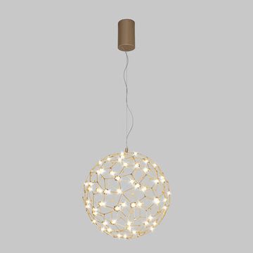 Подвесной светодиодный светильник 30W 3000K 450/1 медный Alioth Bogate's