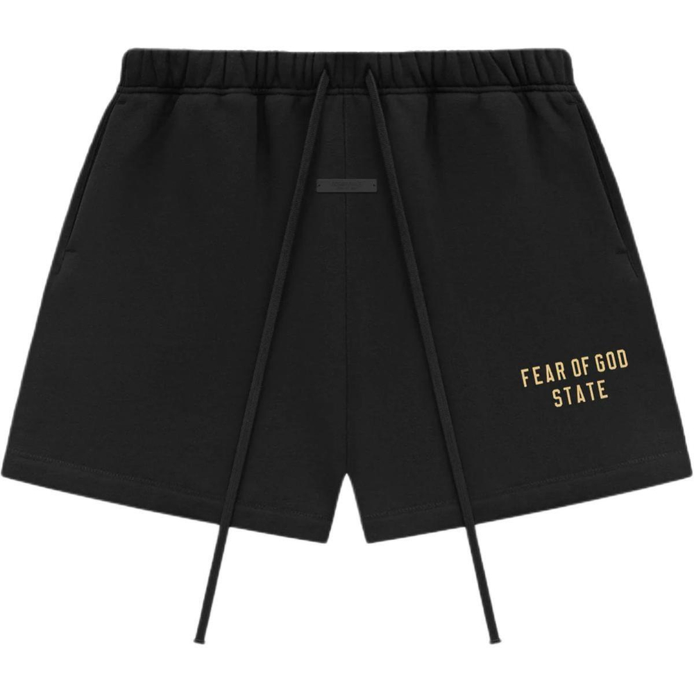 Шорты Fear of God Essentials Fall24 BACK TO SCHOOL Fleece Soccer Short /BLACK, 160BT242000F