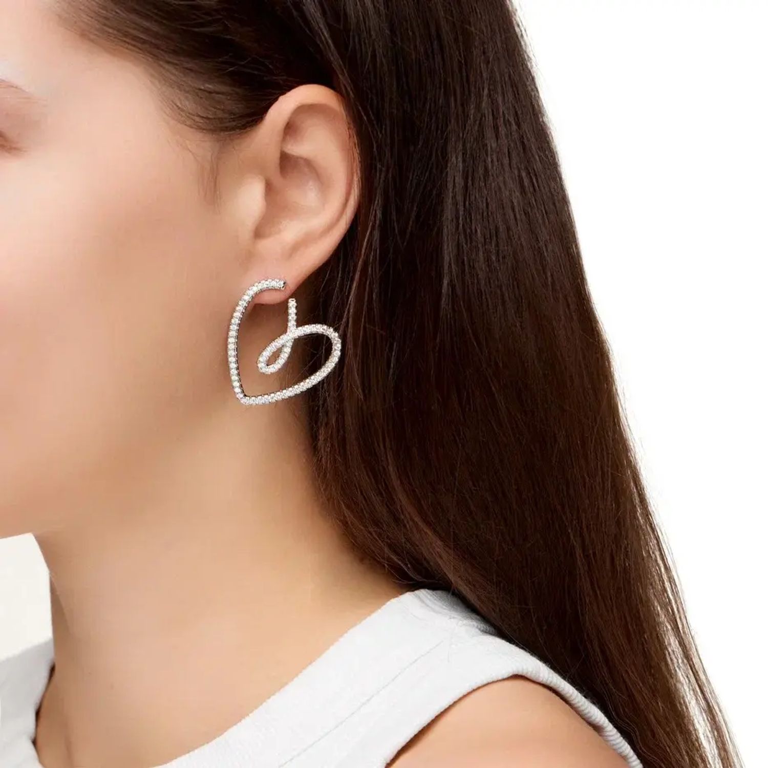 Серьги Amour Heart Earrings