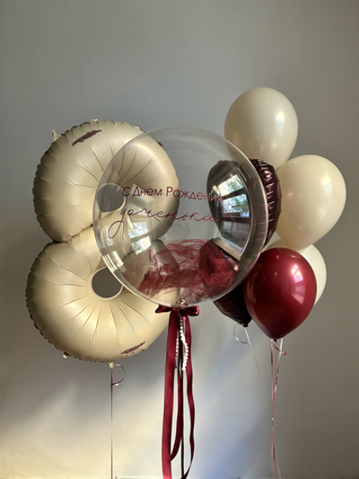 Набор для Девочки 83 бежево-красный