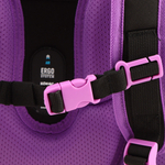 Ранец, спинка эргономичная, 2 отделения, 37*29*17 см, ERGO First, Бабочки в руке, КОКОС, 240504