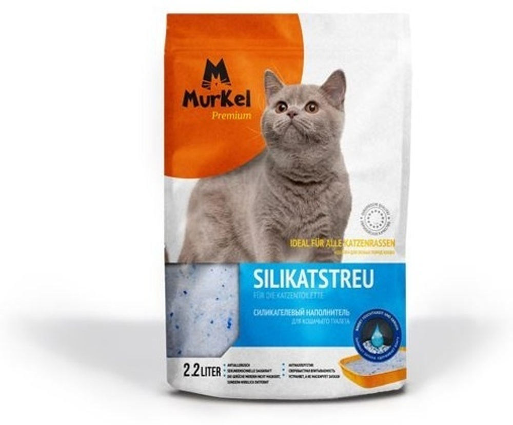 Наполнитель Murkel 2,2л Нейтральный Силикагелевый