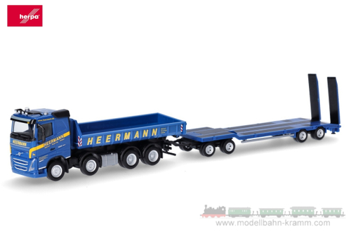 Грузовик Volvo FH4 ​​FD с выкатным кузовом-H Z + прицеп TU4 Heermann