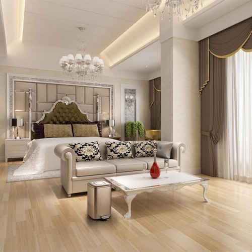 Ведро для мусора WeltWasser Mila MT 9L педальное 10000000885 Матовый Хром