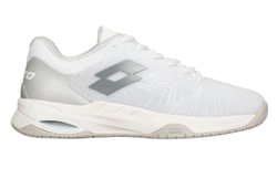 Женские теннисные кроссовки Lotto Mirage 100 II Clay W - all white/cool gray 9C