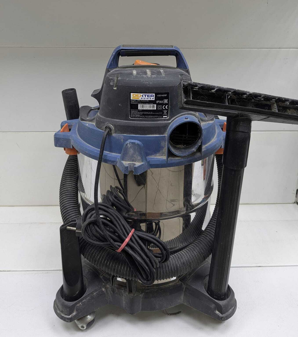 Пылесос строительный Dexter VOD1420SF 1400 Вт