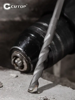 Сверло по бетону ударное 8 х 110 мм, трехгранный хвостовик