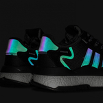 кроссовки Adidas Nite Jogger Black / White