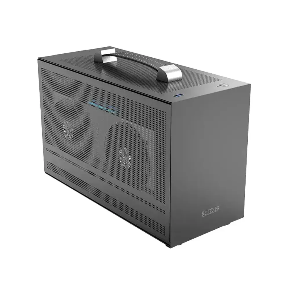 Корпус PCCooler I100 PRO MESH GY ITX USB3.0 1x3.5", 1x2.5" Grey