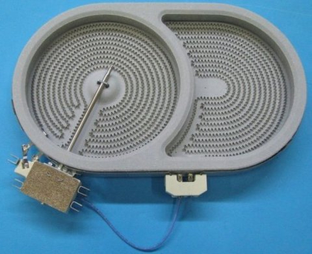 Конфорка (овальная) 2000/1100W D250/140 GORENJE ASKO 616951