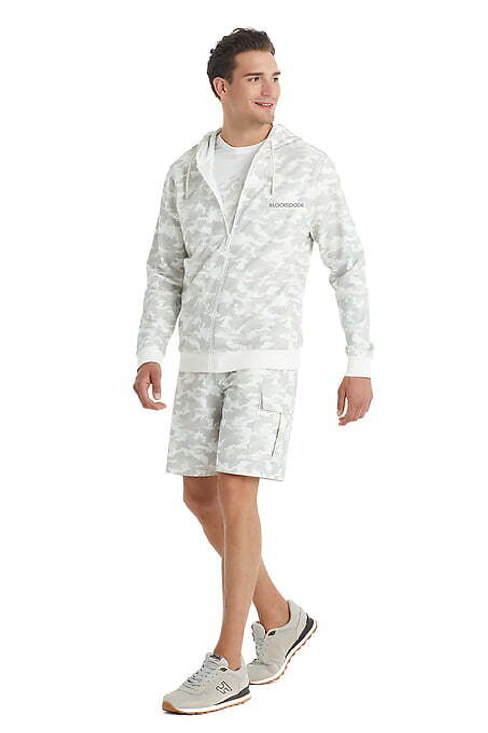 Толстовка на молнии Fresh Camo