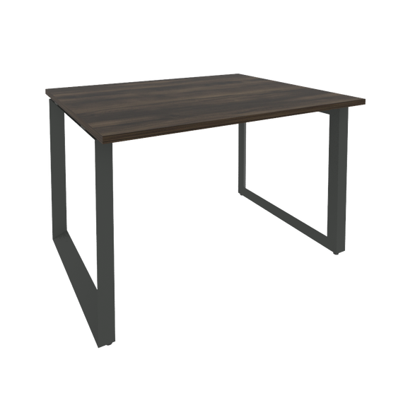 Onix Стол переговорный O.MO-PRG-1.2 Дуб Мали/Металл Антрацит 1180*980*750